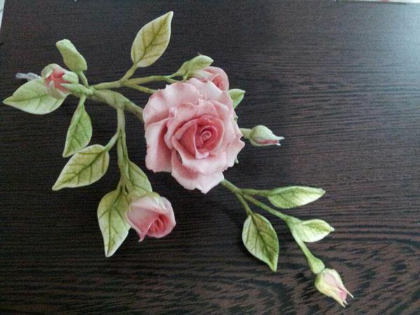 مرکز فروش زیباترین گل خمیری چینی اینترنتی