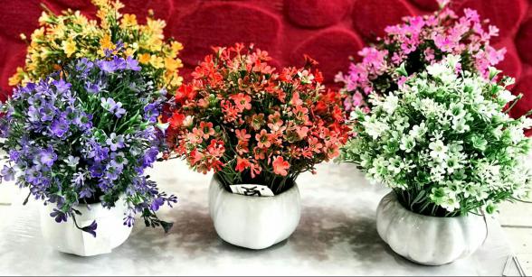 انواع گل مصنوعی و فروش عمده آن در بازار تهران